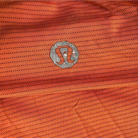 Lululemon LS Burnt Orange Athleisure Top in Size XL Tall - Picture 2 of 7